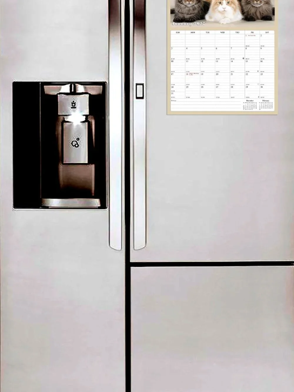 2026 - 2027 Calendar Magnetic Peel & Stick 18 Months Planner 8.5
